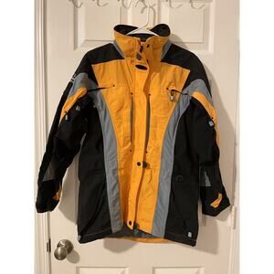 The North Face Black and Orange Ski Jacket